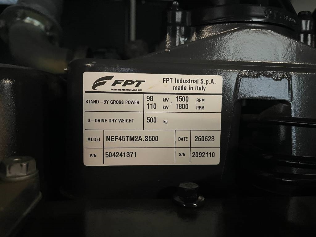 Genset baru Iveco NEF45TM2A - 110 kVA Generator - DPX-19791: gambar 17 Genset baru Iveco NEF45TM2A - 110 kVA Generator - DPX-19791: gambar 17