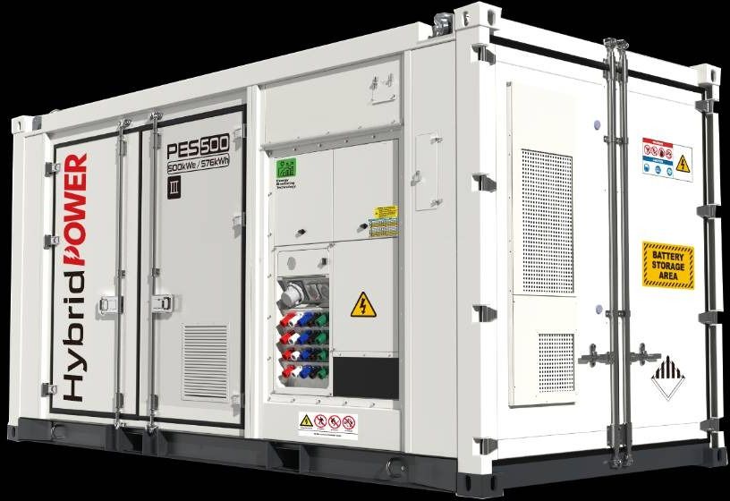 PES500 Hybrid Energy System - 500 kVA - 576 kWh - Genset: gambar 1 PES500 Hybrid Energy System - 500 kVA - 576 kWh - Genset: gambar 1