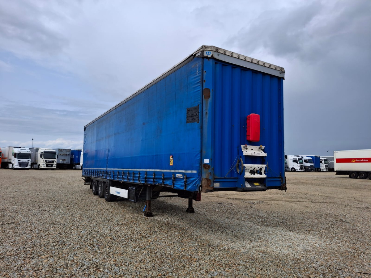 KRONE SD KURTYNOWA - Trailer dengan terpal samping: gambar 1 KRONE SD KURTYNOWA - Trailer dengan terpal samping: gambar 1