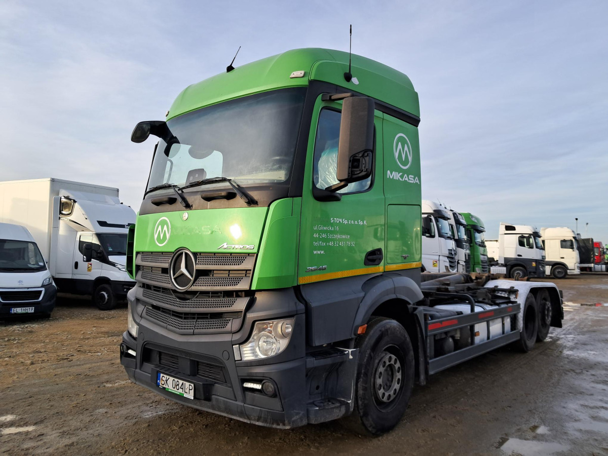 MERCEDES BENZ ACTROS HAKOWIEC - Hook lift: gambar 2 MERCEDES BENZ ACTROS HAKOWIEC - Hook lift: gambar 2