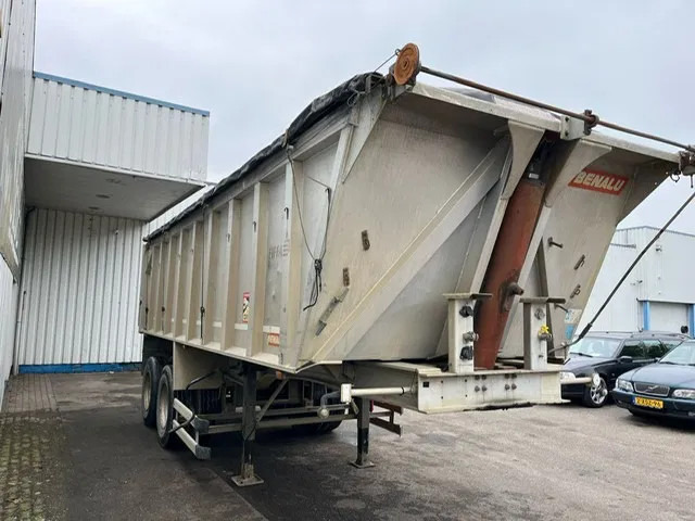 Benalu 2 Axle , 8 Tyres , Alu Tipper , Spring Suspension , Drum Brakes - Semi-trailer jungkit: gambar 3 Benalu 2 Axle , 8 Tyres , Alu Tipper , Spring Suspension , Drum Brakes - Semi-trailer jungkit: gambar 3