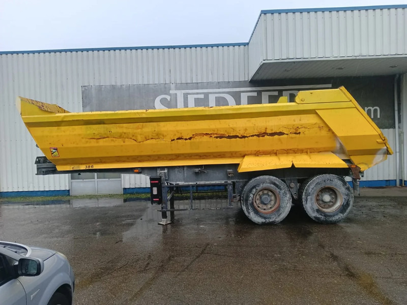 Fruehauf 2 Axle Steel Tipper , Spring Suspension , Drum Brakes - Semi-trailer jungkit: gambar 2 Fruehauf 2 Axle Steel Tipper , Spring Suspension , Drum Brakes - Semi-trailer jungkit: gambar 2