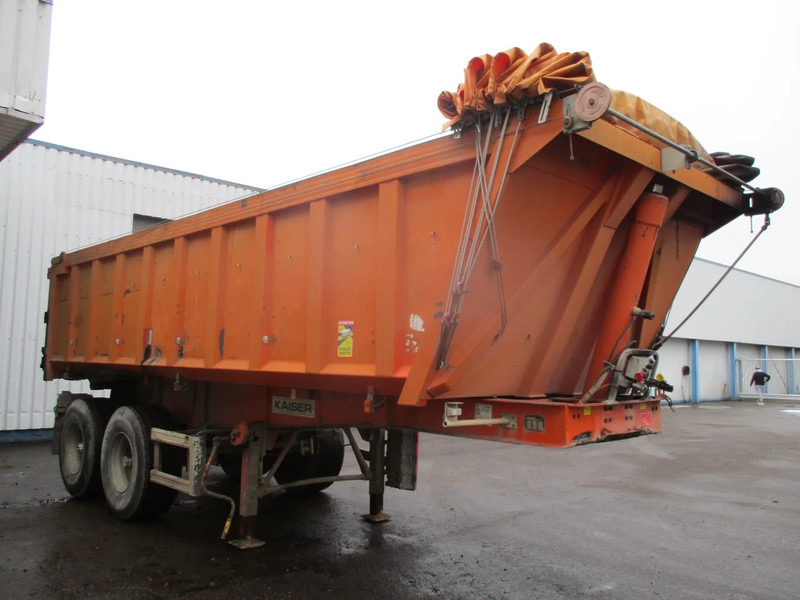 Kaiser 2 axle , steel tipper trailer , spring suspension , drum brakes - Semi-trailer jungkit: gambar 4 Kaiser 2 axle , steel tipper trailer , spring suspension , drum brakes - Semi-trailer jungkit: gambar 4