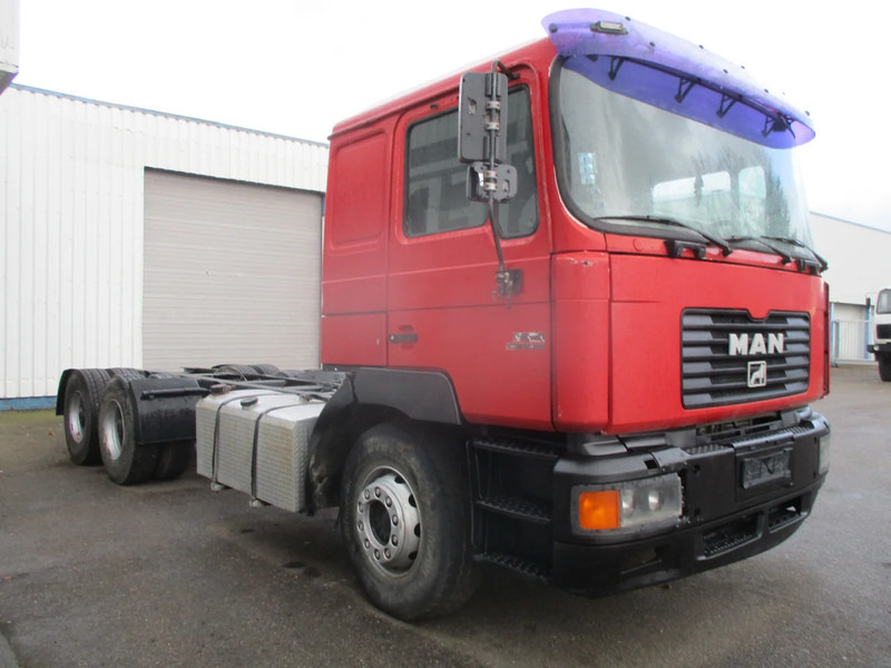 MAN F2000 26-414 , , 6x4 , ZF Manual , Spring suspension - Truk sasis: gambar 4 MAN F2000 26-414 , , 6x4 , ZF Manual , Spring suspension - Truk sasis: gambar 4