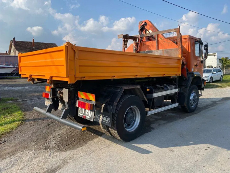MAN LE 18-280 , 4X4 , Tipper , Palfinger PK 9501 - Truk jungkit, Truk derek: gambar 4 MAN LE 18-280 , 4X4 , Tipper , Palfinger PK 9501 - Truk jungkit, Truk derek: gambar 4