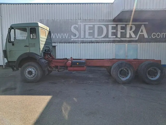 Mercedes-Benz 2632 , V10 , 6x4 , Long chassis , Spring suspension , ZF Manual - Truk sasis: gambar 2 Mercedes-Benz 2632 , V10 , 6x4 , Long chassis , Spring suspension , ZF Manual - Truk sasis: gambar 2