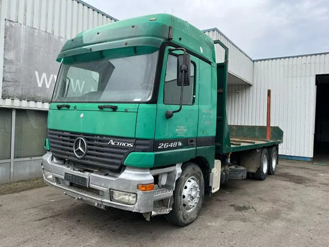 Mercedes-Benz Actros 2648 , V8 , 6x4 , 3 Pedals EPS , Euro 2 - Truk flatbed: gambar 1 Mercedes-Benz Actros 2648 , V8 , 6x4 , 3 Pedals EPS , Euro 2 - Truk flatbed: gambar 1