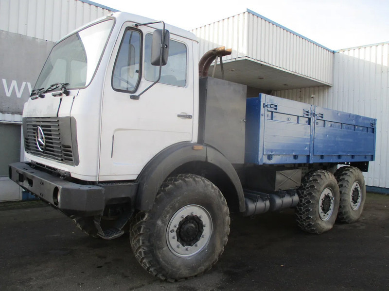 Mercedes-Benz FAP 2026 , V8 , 6x6 , ZF Manual , Spring suspension, Ex - Truk flatbed: gambar 1 Mercedes-Benz FAP 2026 , V8 , 6x6 , ZF Manual , Spring suspension, Ex - Truk flatbed: gambar 1