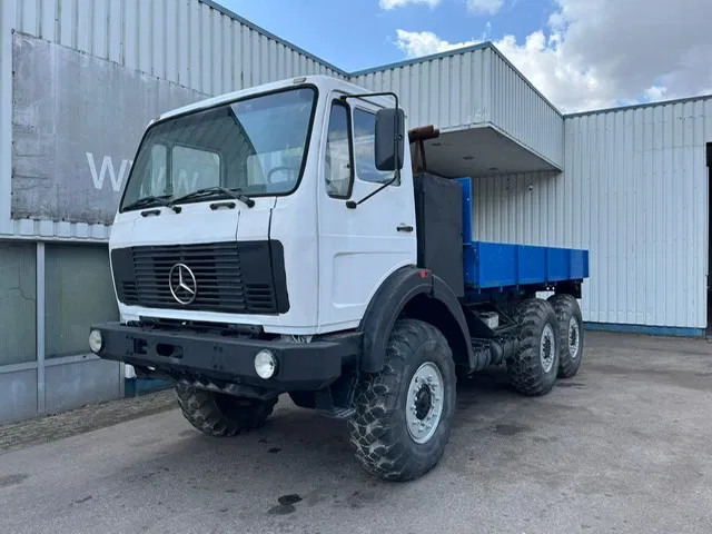 Mercedes-Benz SK Fap 2026 , 6x6 , V8 , ZF Manual , Spring Suspension , Ex. - Truk flatbed: gambar 1 Mercedes-Benz SK Fap 2026 , 6x6 , V8 , ZF Manual , Spring Suspension , Ex. - Truk flatbed: gambar 1
