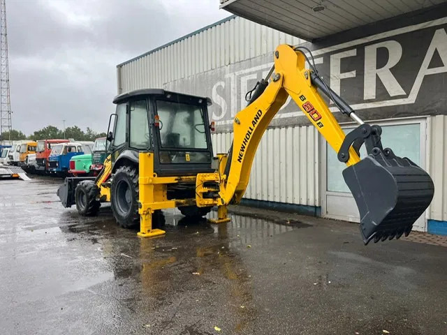 Backhoe loader New Holland B 80 B-SS , 4x4 , Backhoe loader , 4in1 Bucket: gambar 7
