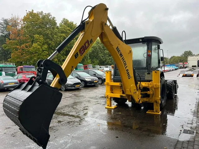 Backhoe loader New Holland B 80 B-SS , 4x4 , Backhoe loader , 4in1 Bucket: gambar 12