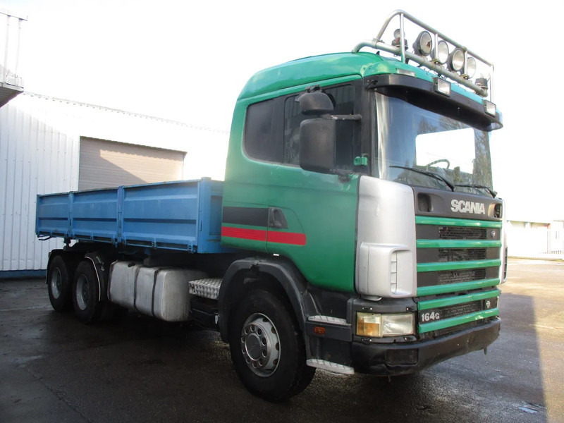 Scania G 164 580 , 6x4 , Manual , Retarder , Airco , 2 way tipper , Spring suspension - Truk jungkit: gambar 4 Scania G 164 580 , 6x4 , Manual , Retarder , Airco , 2 way tipper , Spring suspension - Truk jungkit: gambar 4