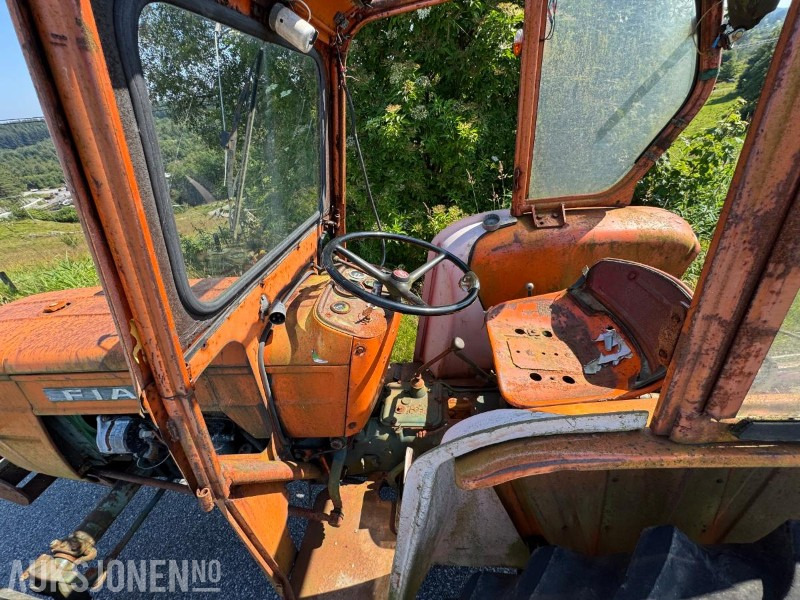 1973 Fiat 415 - Traktor med henger Skuffe og Vedkløyver - Traktor: gambar 5 1973 Fiat 415 - Traktor med henger Skuffe og Vedkløyver - Traktor: gambar 5