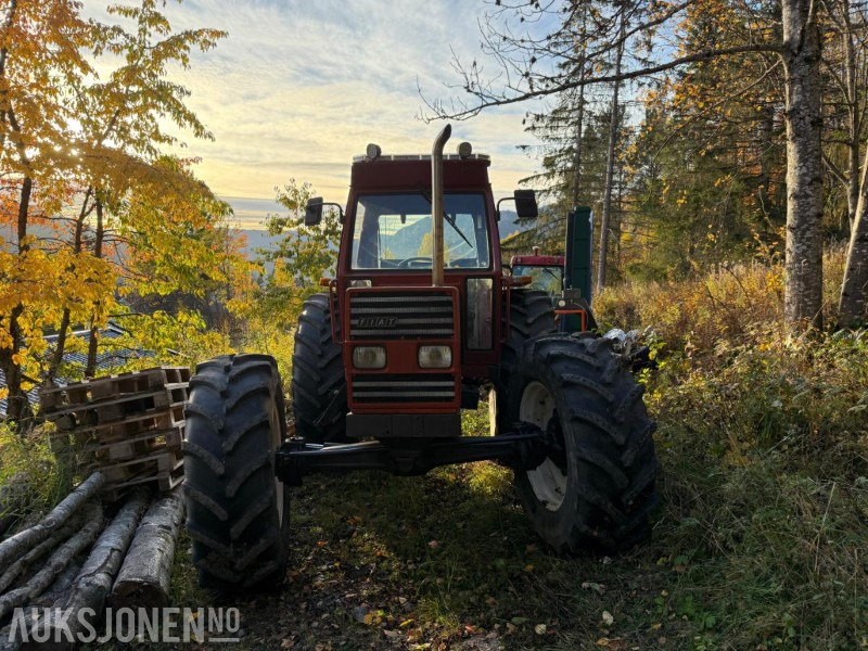 1980 Fiat 880 m/Turbo, nylig oppusset - Traktor: gambar 2 1980 Fiat 880 m/Turbo, nylig oppusset - Traktor: gambar 2
