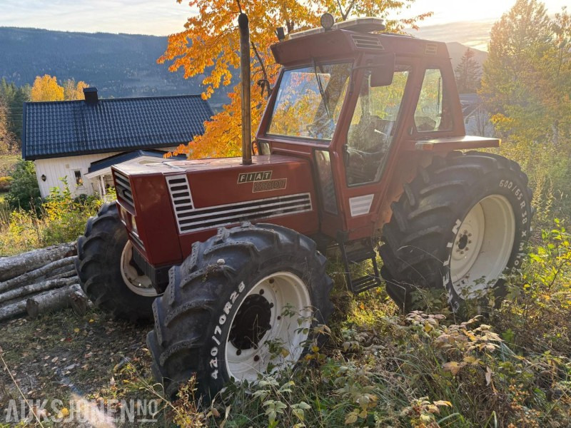 1980 Fiat 880 m/Turbo, nylig oppusset - Traktor: gambar 1 1980 Fiat 880 m/Turbo, nylig oppusset - Traktor: gambar 1