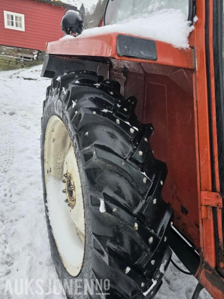Traktor 1986 Fiat 80-90 MVA FRI TRAKTOR MED FRONSKUFFE OG TRIMA FRONTLASTER: gambar 8