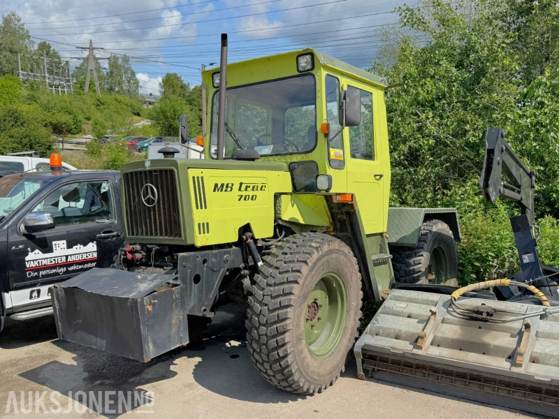 1987 Mercedes-Benz / MB-Trac 700 | 4WD | hydraulikk | taklukeluksusstol | PTO - Traktor: gambar 1 1987 Mercedes-Benz / MB-Trac 700 | 4WD | hydraulikk | taklukeluksusstol | PTO - Traktor: gambar 1