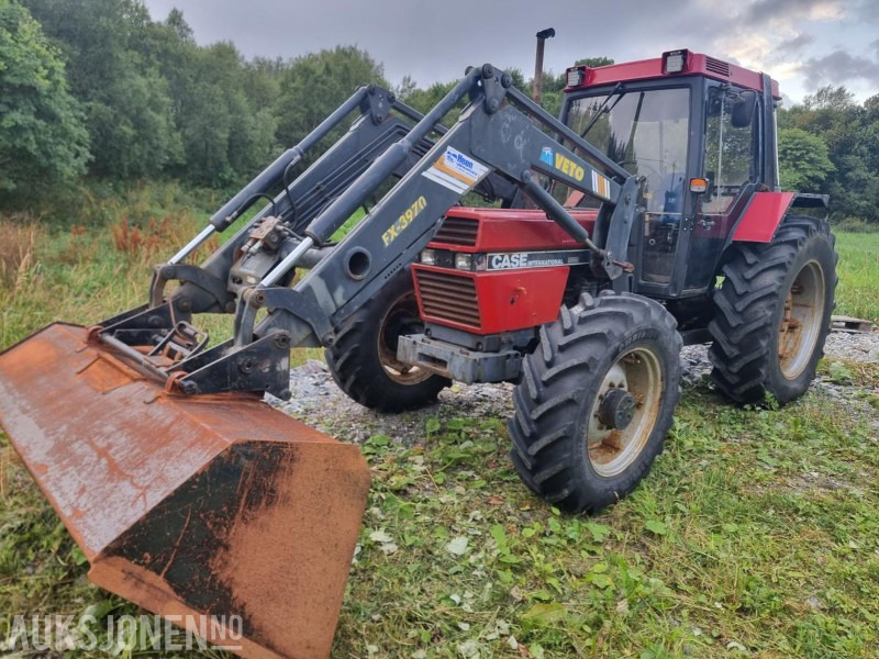 1990 CASE IH 956XL TRAKTOR snøfres 2 skuffer triangelfeste MVA FRI - Traktor: gambar 1 1990 CASE IH 956XL TRAKTOR snøfres 2 skuffer triangelfeste MVA FRI - Traktor: gambar 1