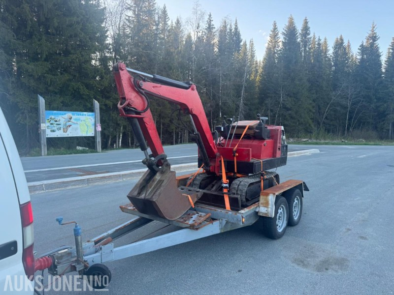 1990 Neuson 1200 RDV - MVA FRI MINIGRAVER - INGEN MINSTEPRIS - Ekskavator mini: gambar 1 1990 Neuson 1200 RDV - MVA FRI MINIGRAVER - INGEN MINSTEPRIS - Ekskavator mini: gambar 1