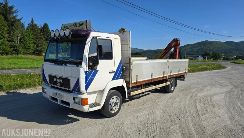 1996 MAN 10223L kranbil - Palfingerkran - Truk derek: gambar 1 1996 MAN 10223L kranbil - Palfingerkran - Truk derek: gambar 1