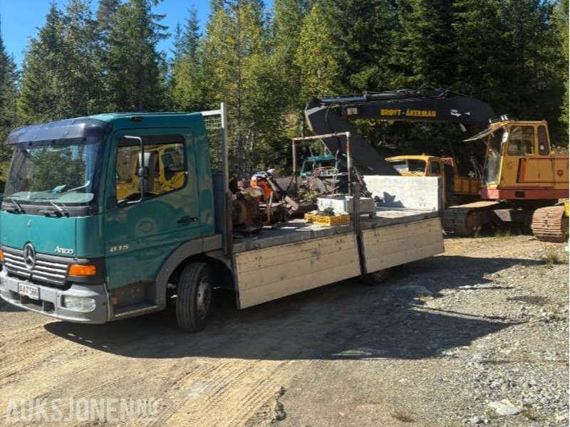 1998 Mercedes-Benz Atego 815/36 - Truk flatbed: gambar 3 1998 Mercedes-Benz Atego 815/36 - Truk flatbed: gambar 3