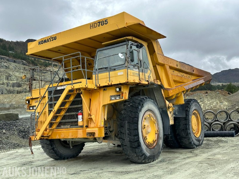2001 Komatsu HD 785-5 Tipptruck - Tempat sampah: gambar 1 2001 Komatsu HD 785-5 Tipptruck - Tempat sampah: gambar 1