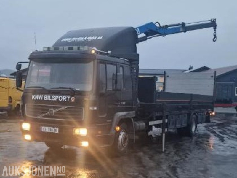 2001 Volvo FL6H EURO 3 Kranbilen m/ HMF kran - Truk derek: gambar 2 2001 Volvo FL6H EURO 3 Kranbilen m/ HMF kran - Truk derek: gambar 2