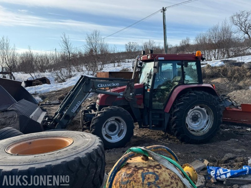 2002 CASE IH CS94A Traktor - Frontlaster - Skuff - Nye dekk - 5124T - Traktor: gambar 3 2002 CASE IH CS94A Traktor - Frontlaster - Skuff - Nye dekk - 5124T - Traktor: gambar 3