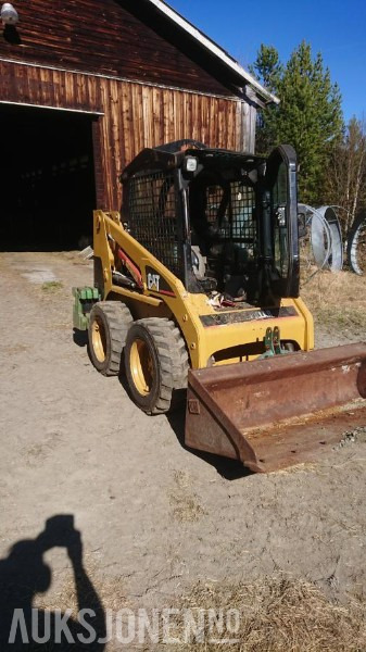 Skid steer 2002 Cat 216 kompaktlaster med motorvarmer: gambar 18