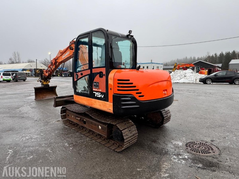 2004 Daewoo Solar 75v gravemaskin / tiltrotator / pusseskuffe / 3626 timer - Ekskavator: gambar 3 2004 Daewoo Solar 75v gravemaskin / tiltrotator / pusseskuffe / 3626 timer - Ekskavator: gambar 3