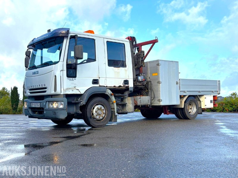 2004 Iveco 120E24 EUROCARGO kranbil - registrert for 5 sitteplasser - Truk derek: gambar 1 2004 Iveco 120E24 EUROCARGO kranbil - registrert for 5 sitteplasser - Truk derek: gambar 1
