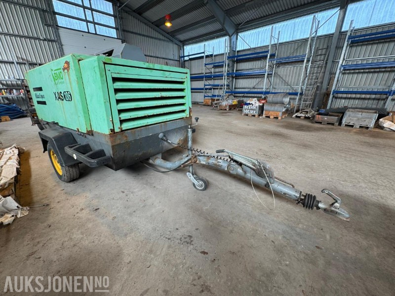 2006 Atlas Copco XAS 186 tilhengermontert kompressor - Membangun inventaris: gambar 1 2006 Atlas Copco XAS 186 tilhengermontert kompressor - Membangun inventaris: gambar 1
