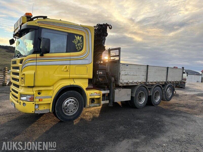 2006 Scania R-serie 8x4 tipp, kran - Truk derek: gambar 2 2006 Scania R-serie 8x4 tipp, kran - Truk derek: gambar 2