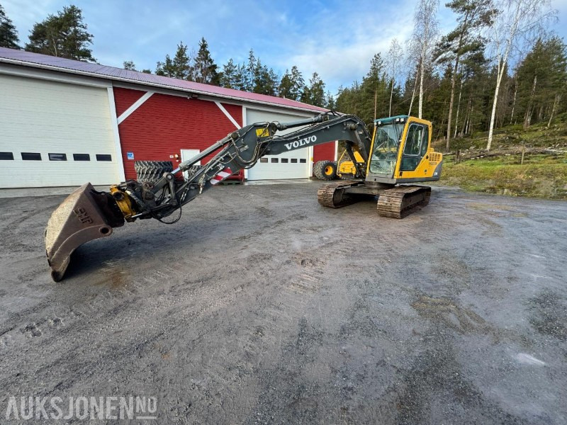2006 Volvo EC140 BLC gravemaskin med tiltrotator og pusseskuffe - Ekskavator: gambar 1 2006 Volvo EC140 BLC gravemaskin med tiltrotator og pusseskuffe - Ekskavator: gambar 1