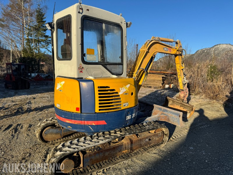 2007 IHI 35NX2 GRAVEMANSKIN MED POWERTILT, 2 SKUFFER OG MASKINHENGER TIL TRAKTOR - Ekskavator: gambar 3 2007 IHI 35NX2 GRAVEMANSKIN MED POWERTILT, 2 SKUFFER OG MASKINHENGER TIL TRAKTOR - Ekskavator: gambar 3