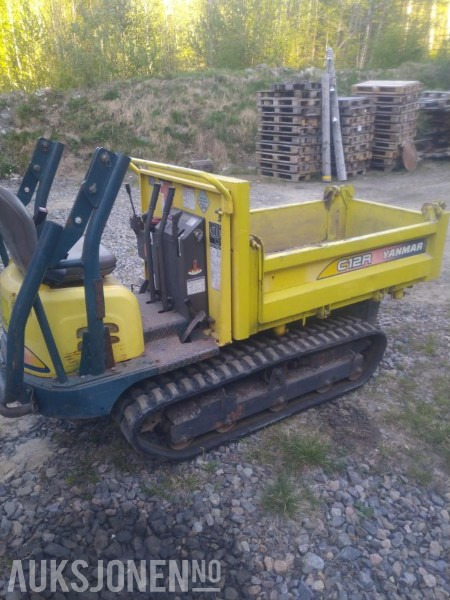 2007 Yanmar C12r beltedumper med treveis tipp - Tempat sampah: gambar 2 2007 Yanmar C12r beltedumper med treveis tipp - Tempat sampah: gambar 2