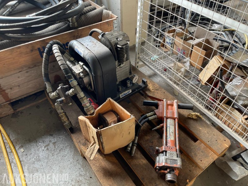 2008 Dynaset HK400/8-23 Hydraulisk Kompressor, med bormaskin - Membangun inventaris: gambar 2 2008 Dynaset HK400/8-23 Hydraulisk Kompressor, med bormaskin - Membangun inventaris: gambar 2