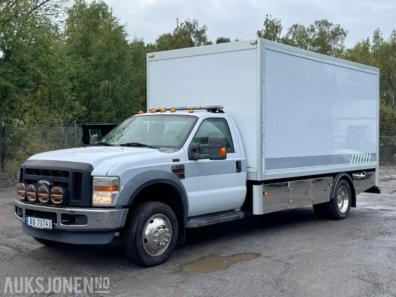 2008 Ford F-550 XL SuperDuty V8 PowerStroke, verkstedvogn/servicebil, Rioned spyleaggregat, Sortimo, fjernstyring, kraftuttak, EU til 06.2026! - Truk box: gambar 1 2008 Ford F-550 XL SuperDuty V8 PowerStroke, verkstedvogn/servicebil, Rioned spyleaggregat, Sortimo, fjernstyring, kraftuttak, EU til 06.2026! - Truk box: gambar 1