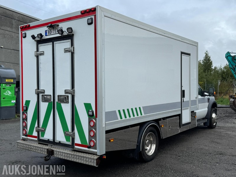 2008 Ford F-550 XL SuperDuty V8 PowerStroke, verkstedvogn/servicebil, Rioned spyleaggregat, Sortimo, fjernstyring, kraftuttak, EU til 06.2026! - Truk box: gambar 5 2008 Ford F-550 XL SuperDuty V8 PowerStroke, verkstedvogn/servicebil, Rioned spyleaggregat, Sortimo, fjernstyring, kraftuttak, EU til 06.2026! - Truk box: gambar 5