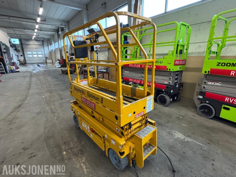2008 Haulotte Optimum 8 sakselift på batteri / årskontrollert - Platform pengangkat: gambar 3 2008 Haulotte Optimum 8 sakselift på batteri / årskontrollert - Platform pengangkat: gambar 3