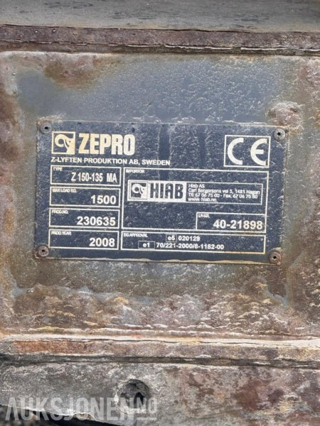 2008 Iveco Eurocargo 80E22 SKAPBIL MED ZEPRO LIFT - Truk box: gambar 5 2008 Iveco Eurocargo 80E22 SKAPBIL MED ZEPRO LIFT - Truk box: gambar 5