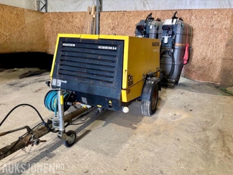 2008 Kaeser mobilkompressor M64 - Timer: 2431 - Membangun inventaris: gambar 1 2008 Kaeser mobilkompressor M64 - Timer: 2431 - Membangun inventaris: gambar 1