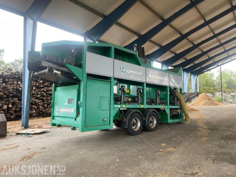 2008 Komptech MultiStar L3 mobilt sikteverk/ sorteringsverk. GOD KAPASITET. Verk: 3350 timer - Motor: 5250 timer. - Screener: gambar 3 2008 Komptech MultiStar L3 mobilt sikteverk/ sorteringsverk. GOD KAPASITET. Verk: 3350 timer - Motor: 5250 timer. - Screener: gambar 3