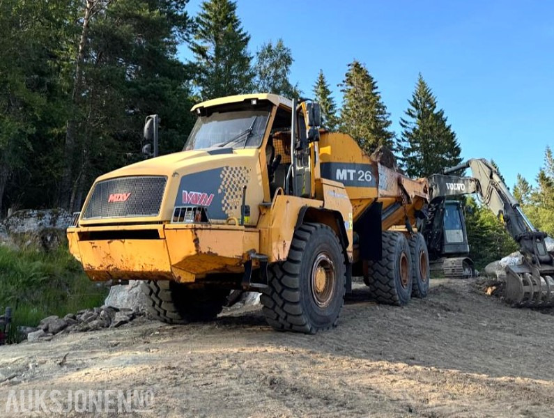 2008 Moxy MT26HL 6x6 – Dumper med hvite skilt – Leveres sertifisert - Mye påkostet - Tempat sampah: gambar 3 2008 Moxy MT26HL 6x6 – Dumper med hvite skilt – Leveres sertifisert - Mye påkostet - Tempat sampah: gambar 3