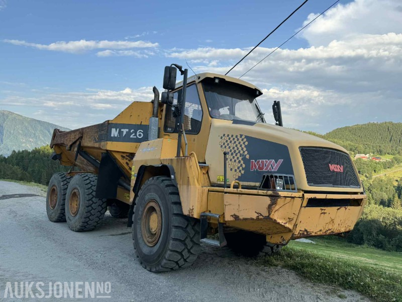 2008 Moxy MT26HL 6x6 – Dumper med hvite skilt – Leveres sertifisert - Mye påkostet - Tempat sampah: gambar 1 2008 Moxy MT26HL 6x6 – Dumper med hvite skilt – Leveres sertifisert - Mye påkostet - Tempat sampah: gambar 1