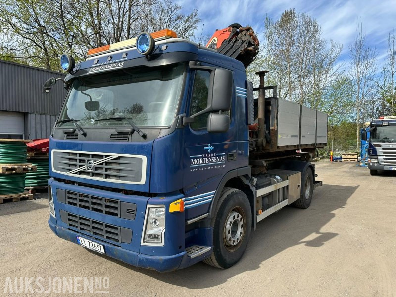 2008 Volvo FM400 4X2 kranbil / Palfinger PK12002-EH kran / EU-ok / Ekstra flak - Truk derek: gambar 1 2008 Volvo FM400 4X2 kranbil / Palfinger PK12002-EH kran / EU-ok / Ekstra flak - Truk derek: gambar 1