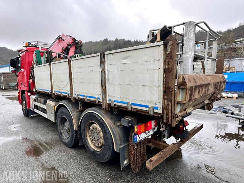 2009 Mercedes-Benz 2551L/42 6X2M Kranbil m/Fassi F235XP kran | Luft foran og bak | Krok og plan, 305520km - Truk derek: gambar 3 2009 Mercedes-Benz 2551L/42 6X2M Kranbil m/Fassi F235XP kran | Luft foran og bak | Krok og plan, 305520km - Truk derek: gambar 3