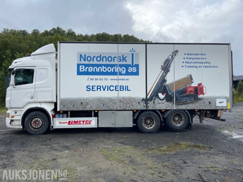 2009 Scania 480 R-serie Highline Skapbil med full sideåpning og Zepro baklift - Truk box: gambar 3 2009 Scania 480 R-serie Highline Skapbil med full sideåpning og Zepro baklift - Truk box: gambar 3