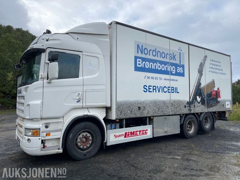 2009 Scania 480 R-serie Highline Skapbil med full sideåpning og Zepro baklift - Truk box: gambar 2 2009 Scania 480 R-serie Highline Skapbil med full sideåpning og Zepro baklift - Truk box: gambar 2