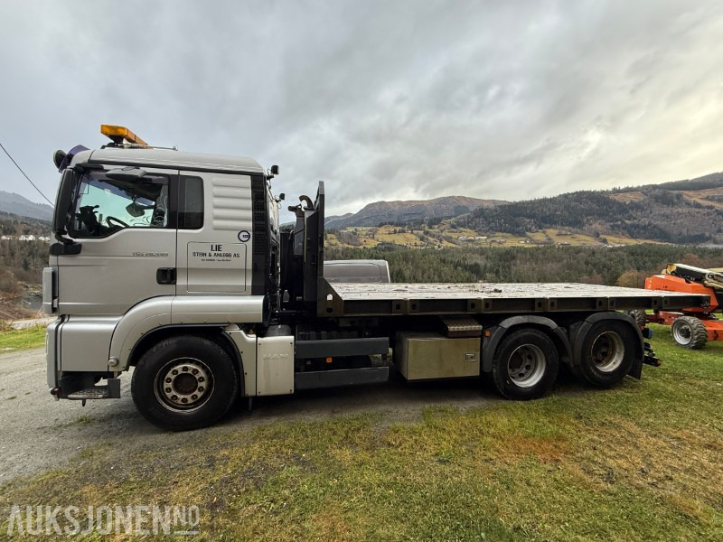 2010 MAN TGS 28.540 krokbil / krokløftbil - maskinflak + krokkasse - Hook lift: gambar 2 2010 MAN TGS 28.540 krokbil / krokløftbil - maskinflak + krokkasse - Hook lift: gambar 2